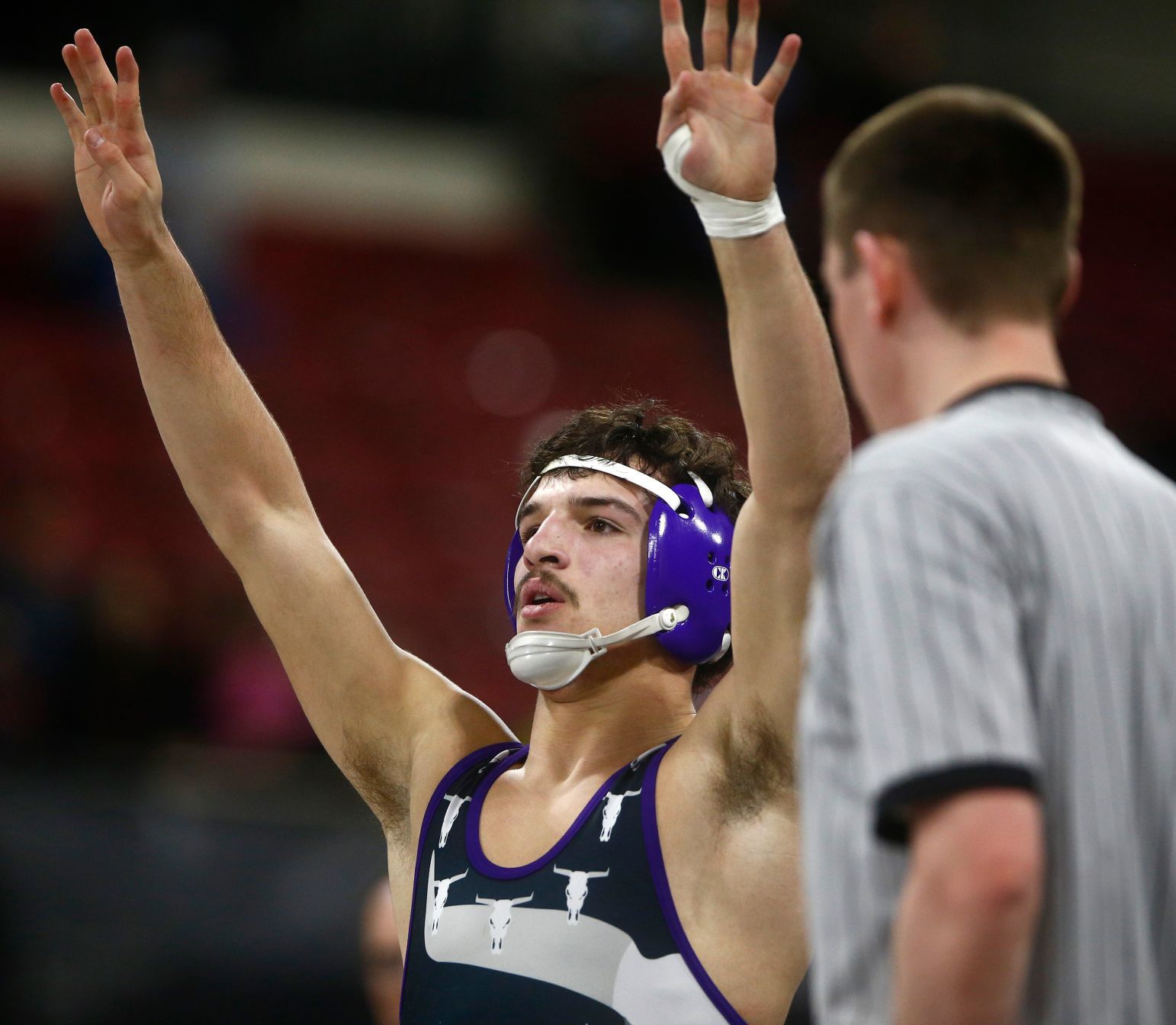 Championship round of state wrestling
